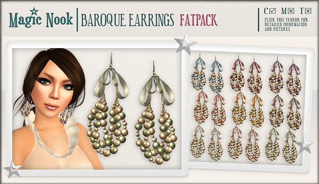[MAGIC NOOK] Baroque Earrings FATPACK