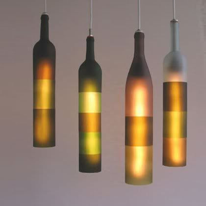 Bottle lamps