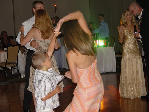 J and Mommy dancing