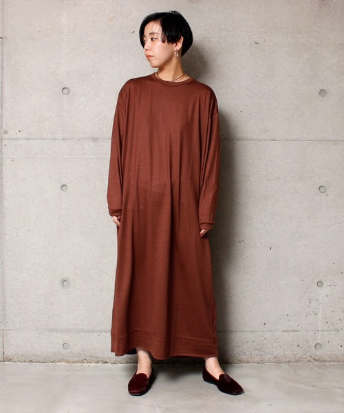 セール ワンピース Ambidex アンビデックス のファッション 2 72スーパー100ウォッシャブル天竺ワンピース ワンピース