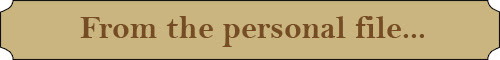 from the personal