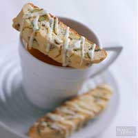 Lemon-Pistachio Biscotti