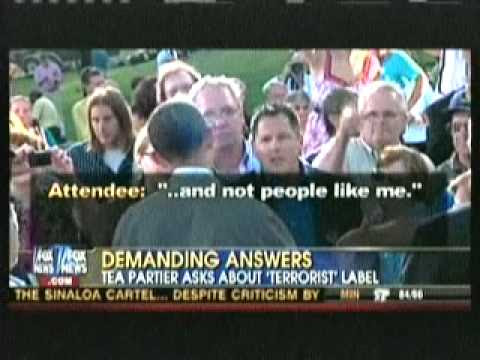 Obama confronted by Tea Party activists in Iowa