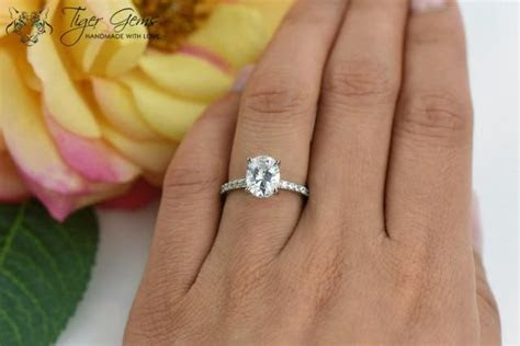 carat oval solitaire ring blake engagement ring