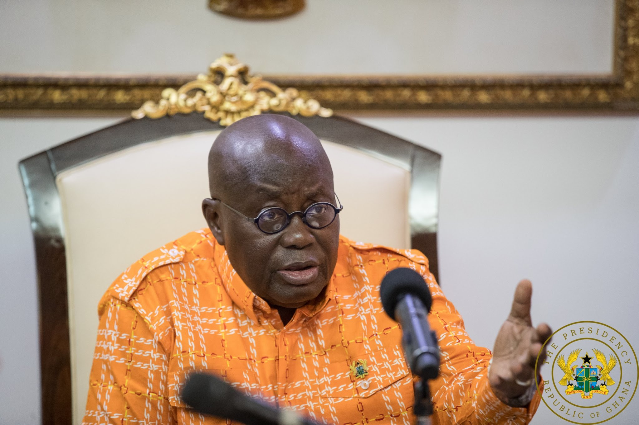 His Excellency Nana Addo Dankwa Akufo-Addo, the president of the Republic of Ghana