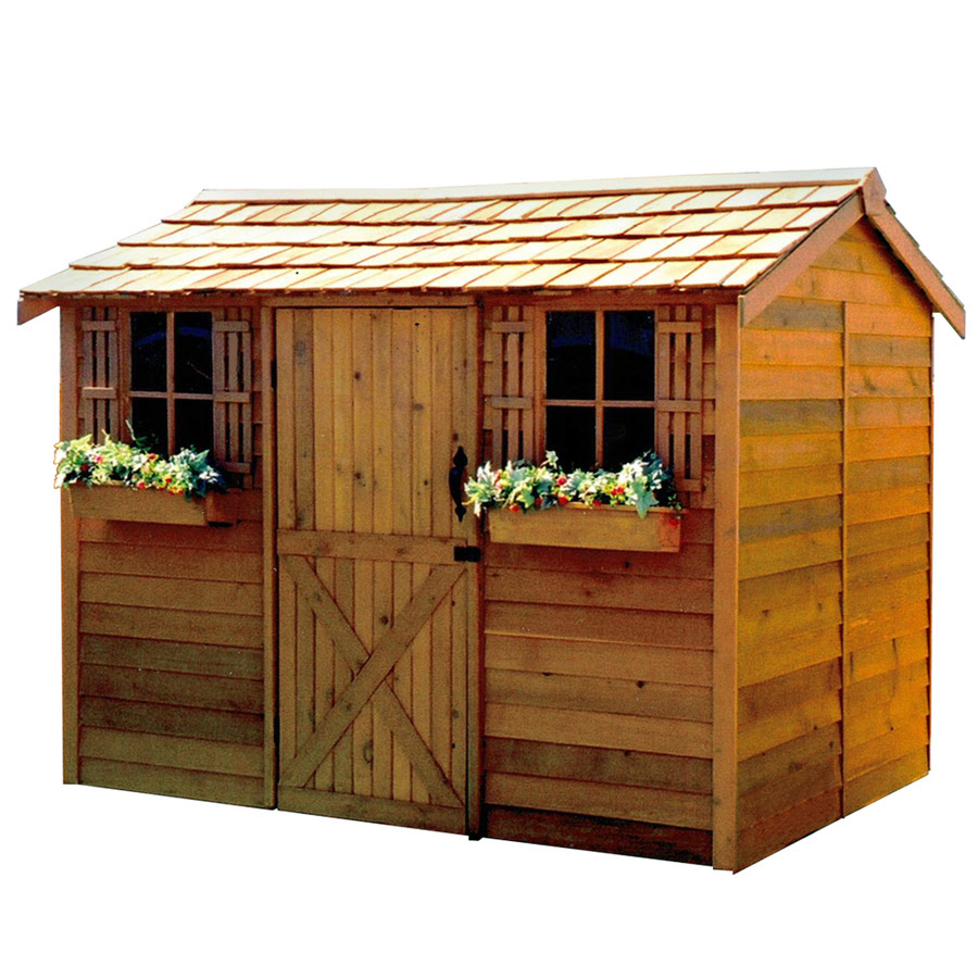 Shed Blueprints: Gambrel Storage Shed Plans