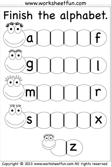 Including trace and printing letters. worksheets on alphabets