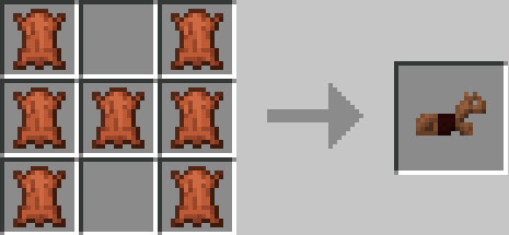 マイクラ 革の馬鎧を作成 染色 洗濯できるように かわいく馬を着飾ろう マイクラモール