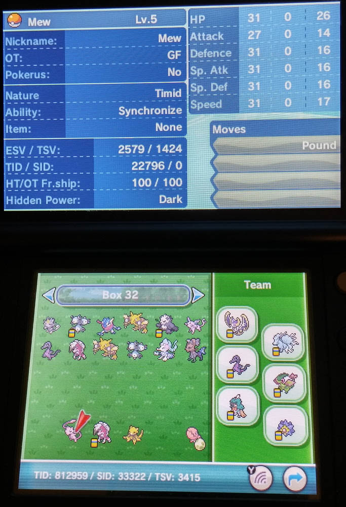 Vc Rby Virtual Console Mew Uk Page 5 Event Pokemon News Project Pokemon Forums