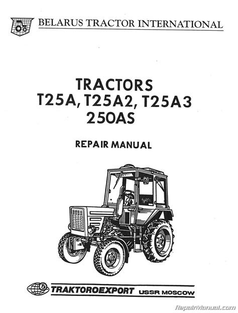 Free Workshop Manual Belarus Tractors (PDF / ePub)