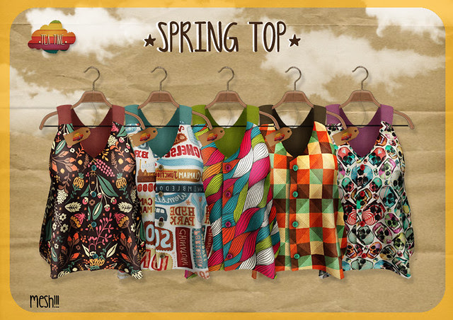 SPRING TOP *Tea Time* NEW!!!