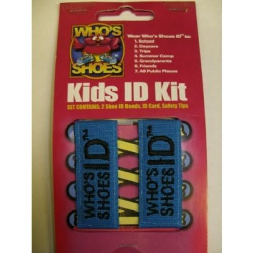 Who's Shoes Kids ID Kit (BLUE)