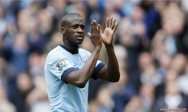 Yaya Toure nhanh chóng lấy lại vị thế trụ cột của Man City. Ảnh: Reuters.