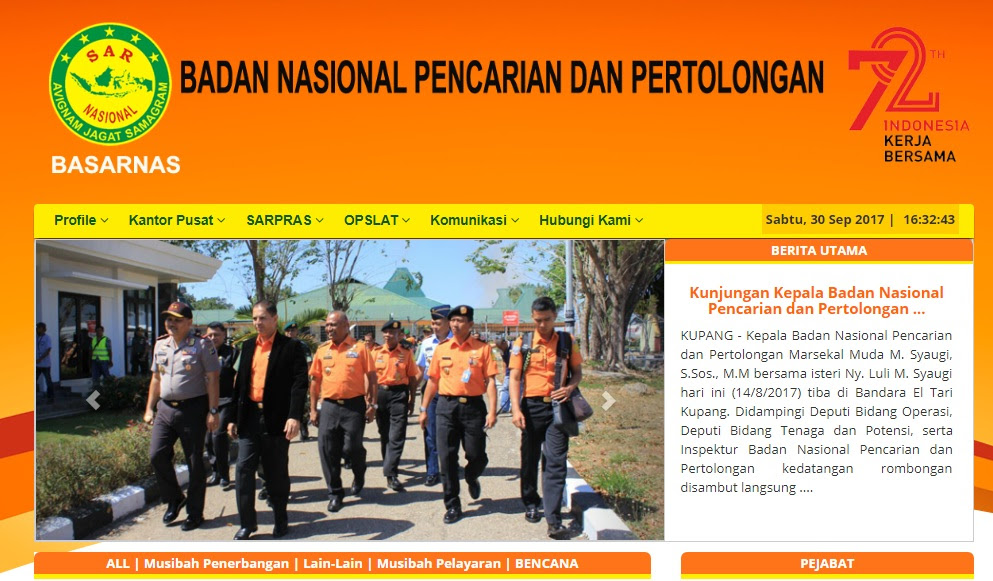 Pengumuman Hasil Seleksi Administrasi CPNS BASARNAS 2018 ...