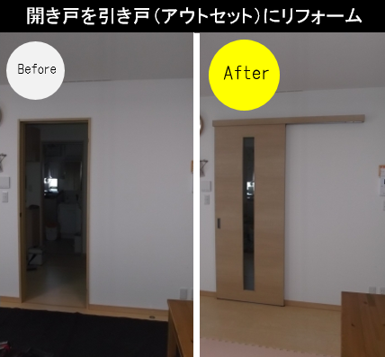 69 引き戸と開き戸の違い メリット デメリット リフォーム施工例 お風呂こそ引き戸 引戸 が便利 リノベーションしたビルに住む