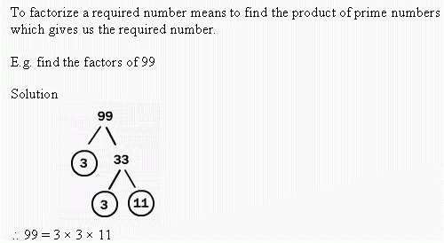 Prime Factorization or Factor Trees - - kwizNET Math/Science ...