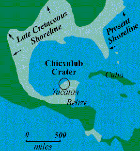 chicxulub crater similitude