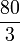 \frac{80}{3}