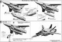 Bandai 1/72 VF-1A/S Valkyrie Construction Manual & Color Guide