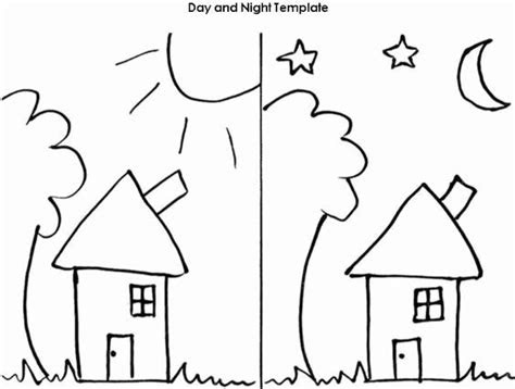  day and night worksheet lovely day and night worksheet for pre k