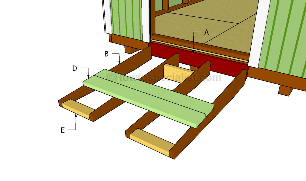 How to build a shed ramp | HowToSpecialist - How to Build ...