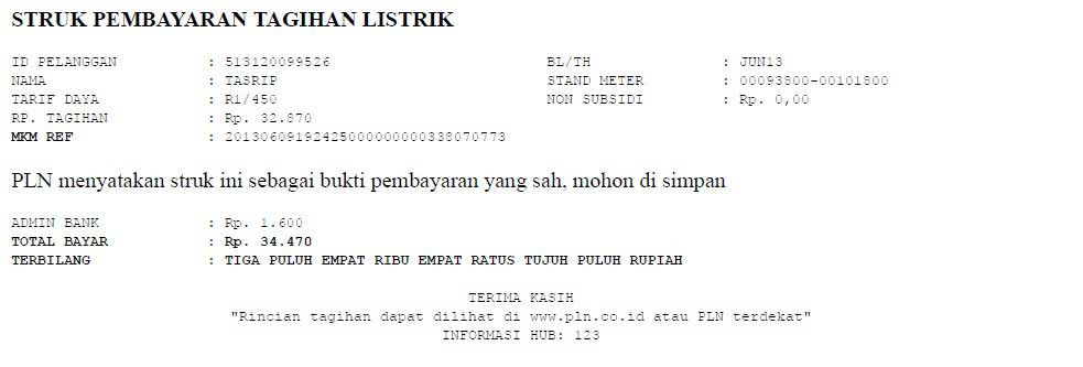 PPOB PLN PASCABAYAR - Syahidah Pulsa