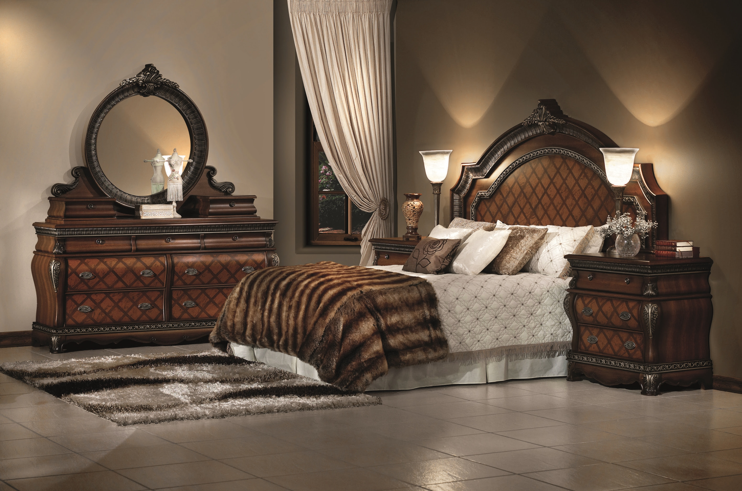 VIENNA 5 PCE BEDROOM SUITE S In Suites Bedroom Furniture