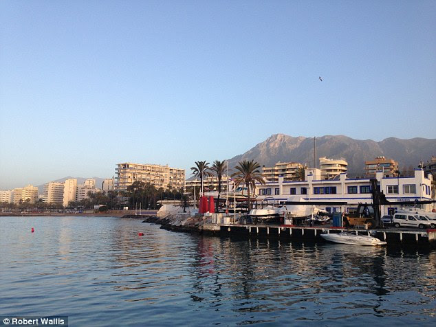 Malaga: Huge mountains towered behind the high-rise hotels, jostling for space on the seafront as Harriet and her group took to the skies