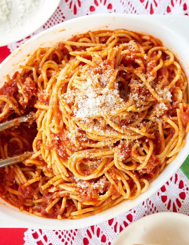 The Ultimate Spaghetti with Red Sauce