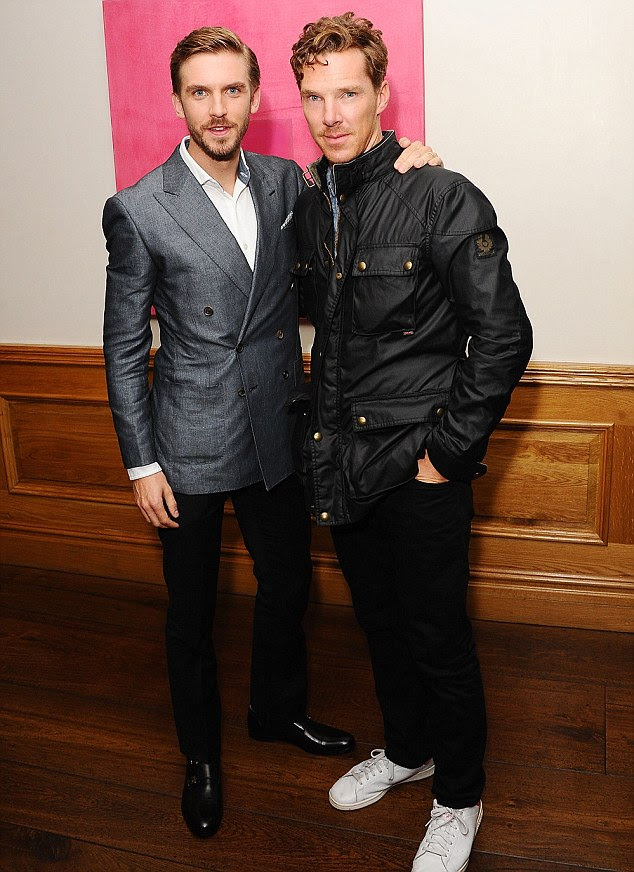 Benedict Cumberbatch supports Dan Stevens at The Guest 