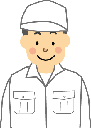 人物 職業 作業服 イラスト 無料素材