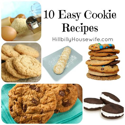 easy cookie recipes hillbilly housewife