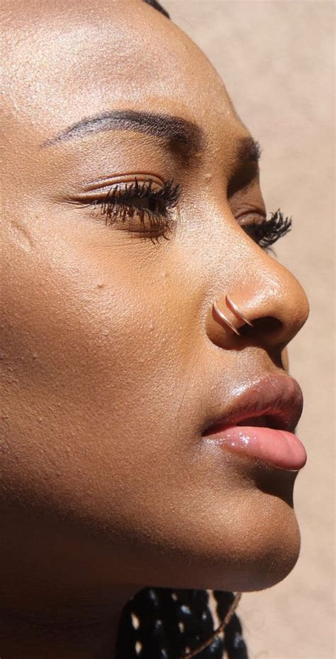 Or it could be a nostril and septum piercing. The Ultimate Double Nose Piercing Guide | Beauty Logic Blog