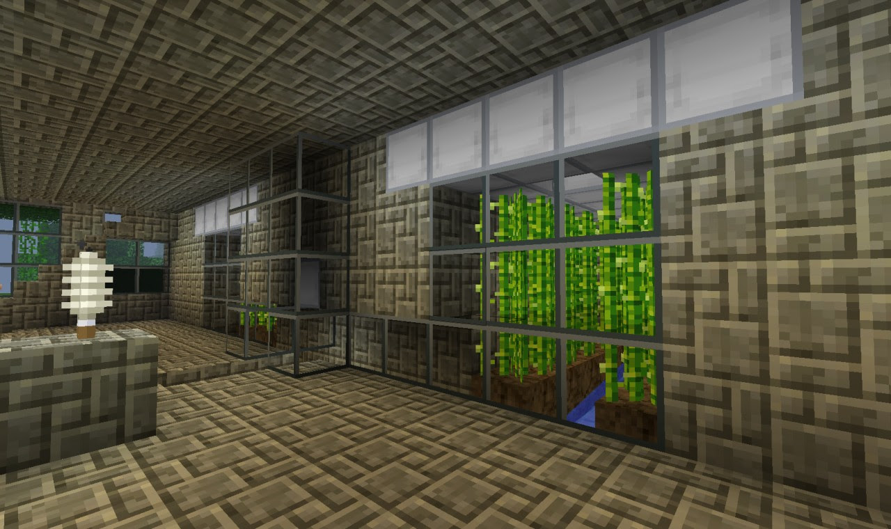 Auto Harvest Sugar Cane Farm Minecraft Project