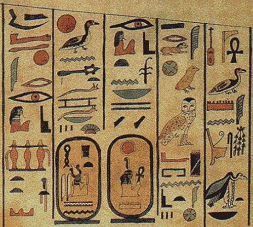 Hieroglyphen lesen und verstehen - Namen der Pharaonen
