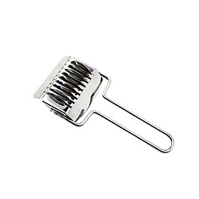 1 Multifunktion / Hoj kvalitet / Creative Kitchen Gadget / Easy Cut Rustfrit Stal Gronsagskvaerne