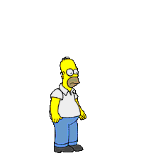 Gifs de los Simpsons: Homer
