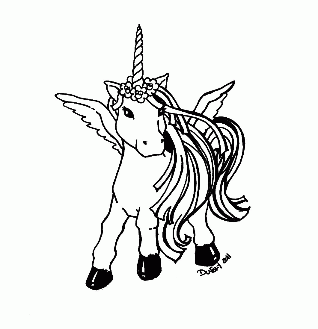 Download Unicorn Rainbow Coloring Pages | Only Coloring Pages ...