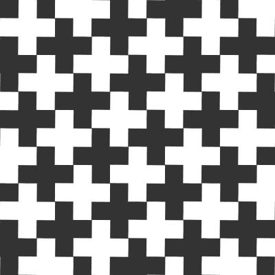 Rotating Crosses Optical Illusion