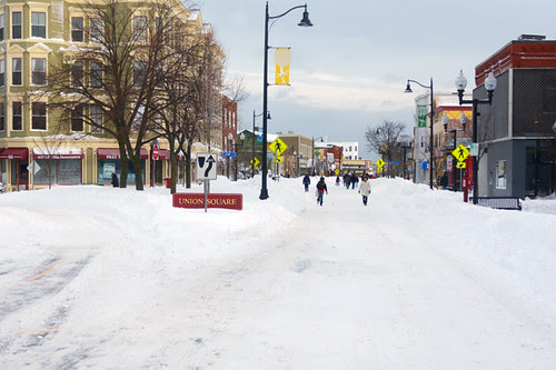 Blizzard, Union Sq, Somerville MA
