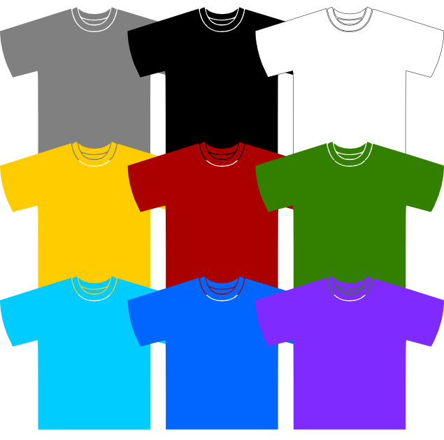 Tシャツのイラスト 無料イラスト作成ソフトinkscape インクスケープ の作品集