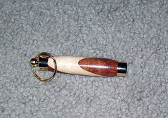 Wooden needle case