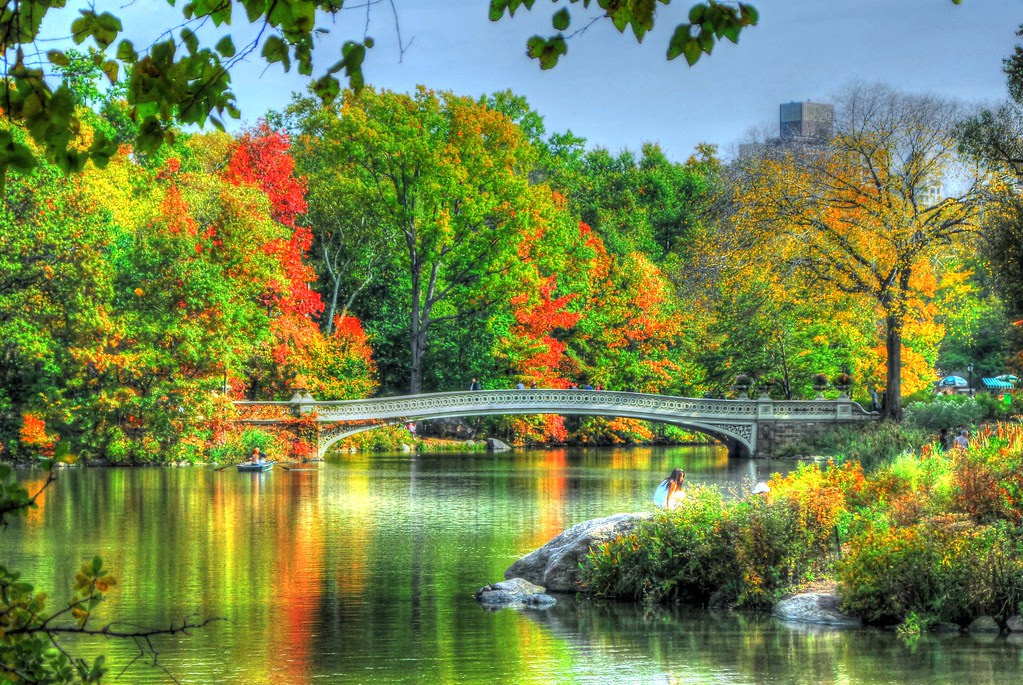 New York City - Central Park (Bow Bridge HDR)