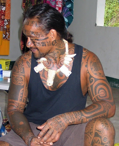 Marquesan tattoo 2