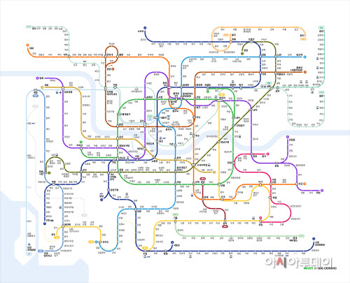 수도권 지하철 노선도 지도 - transportkuu.com