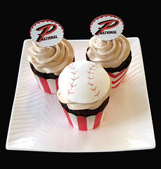 Baseball Season Opener Cupcakes
