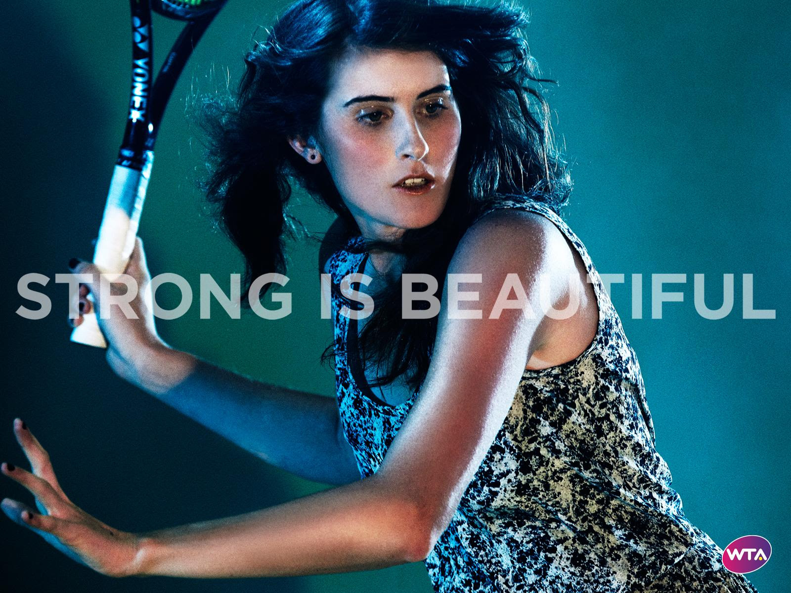 Rebecca Marino in Strong Is Beautiful - WTA Wallpaper ...