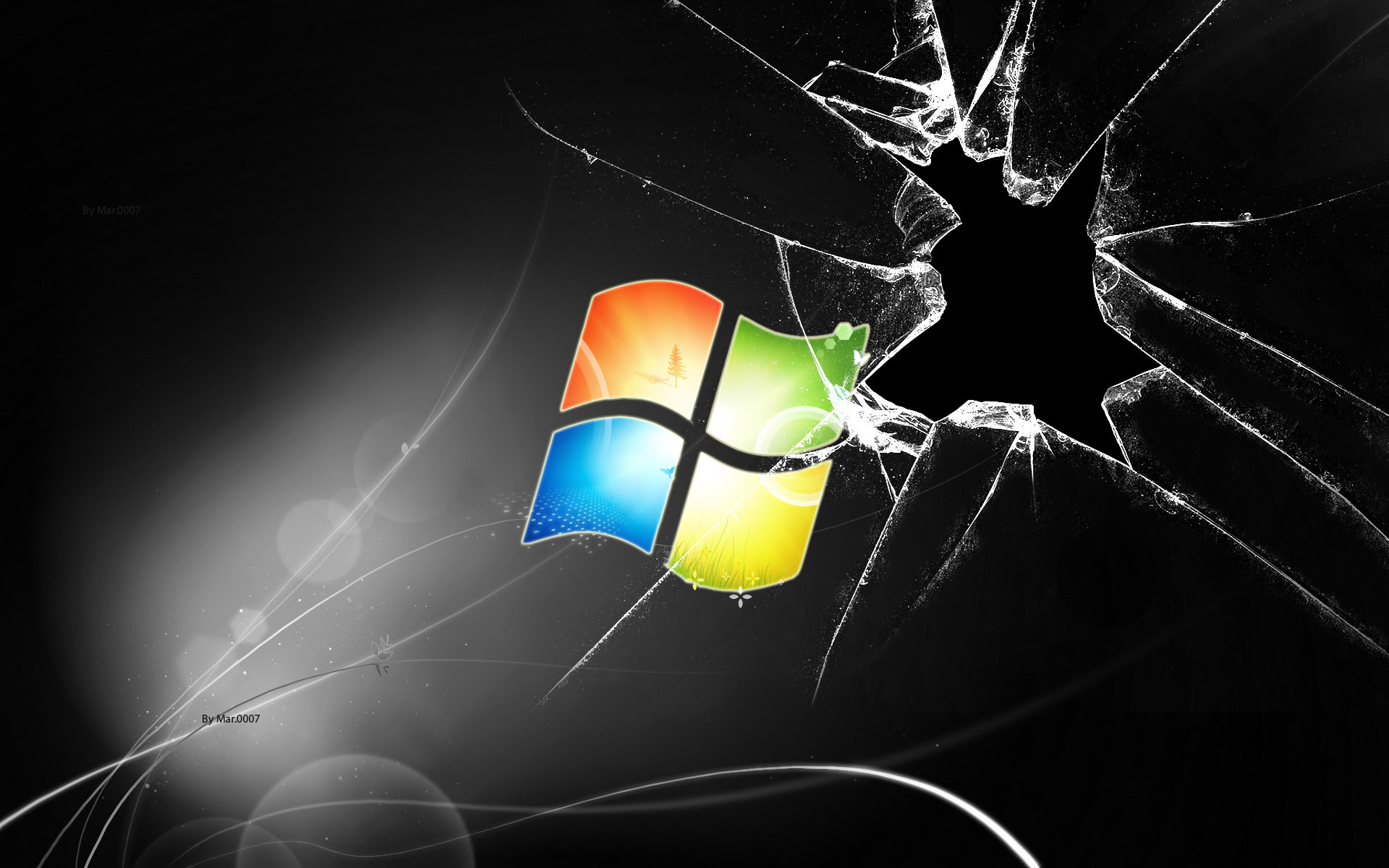 Cracked Screen Wallpaper Windows 10 77 Images