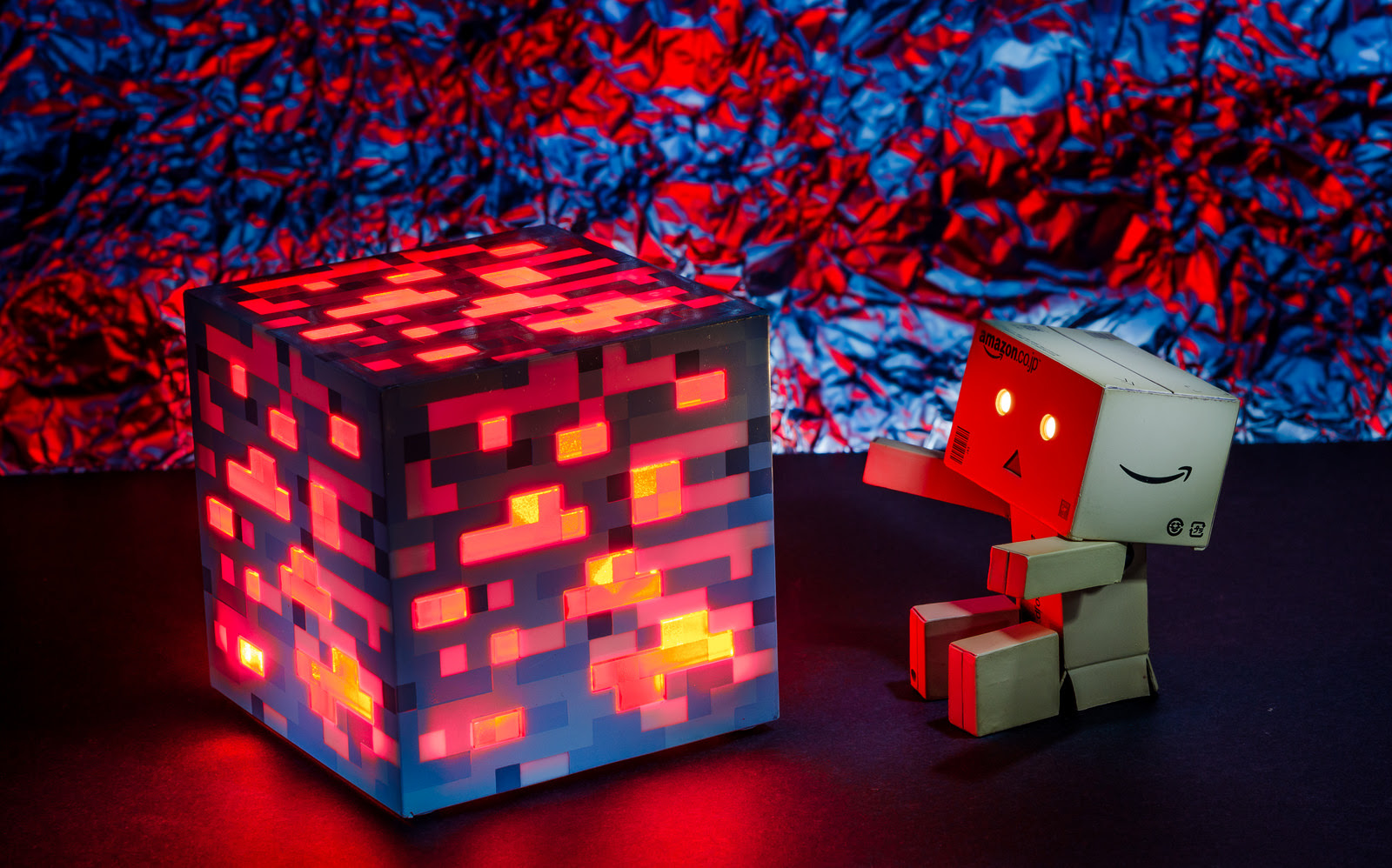 バニラのminecraftでショーケース入りブロック 自由配置 斜め置きをする方法