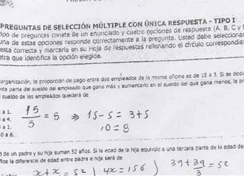 Docentes Que Promueven El Fraude Circulan Imagenes De Supuestas Respuestas De La Prueba Icfes